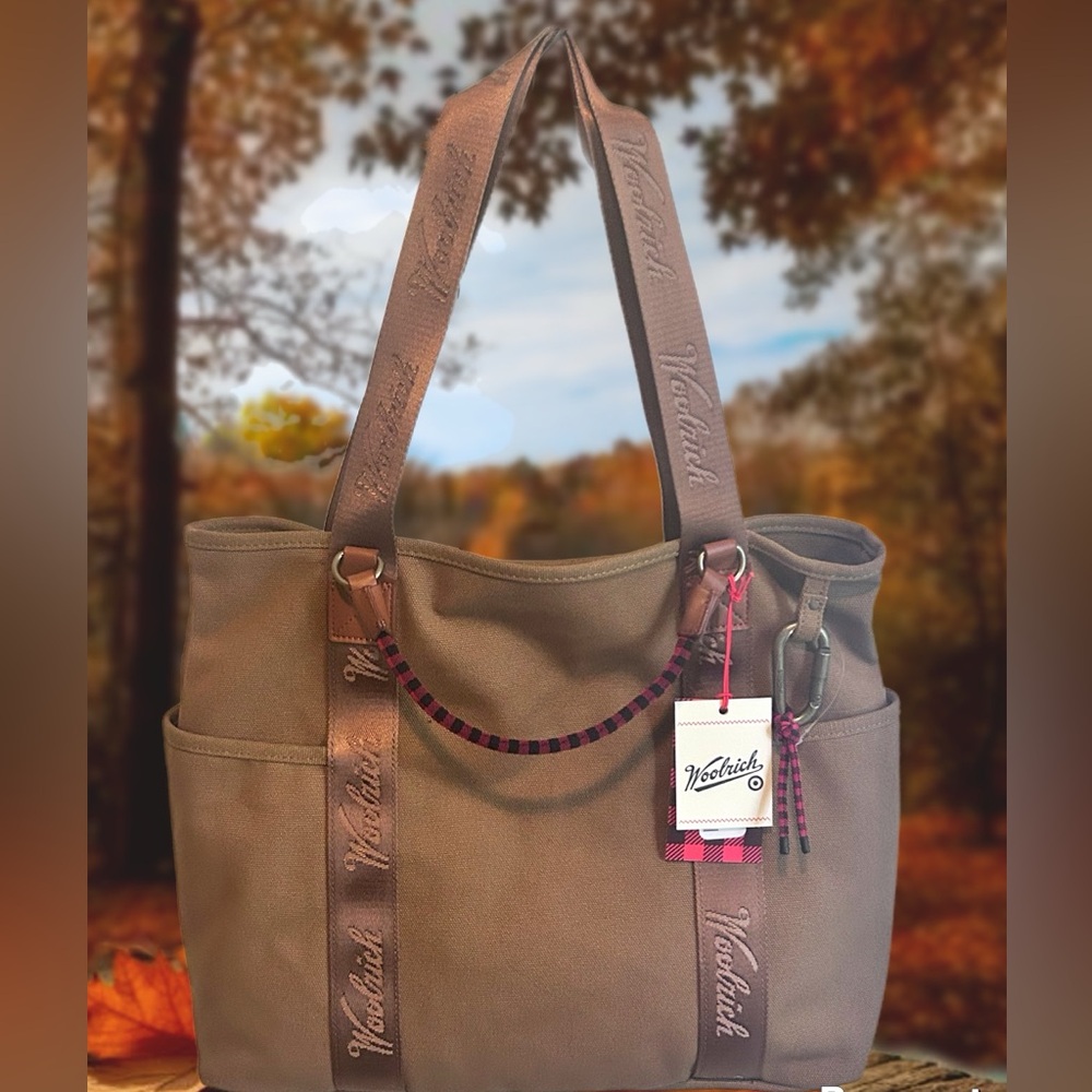 Large Canvas Tote Bag- Woolwich x Target
